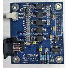 WBVF SIN ISO / ENCODER BOARD REV: 2.2 untuk Elevator Hyundai